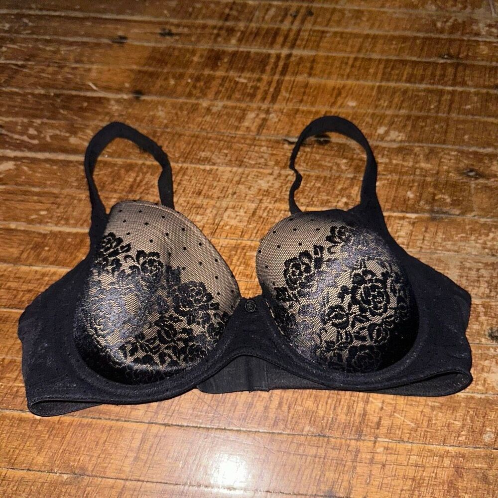 Soma lace embossed Stunning Support 34C full coverage bra